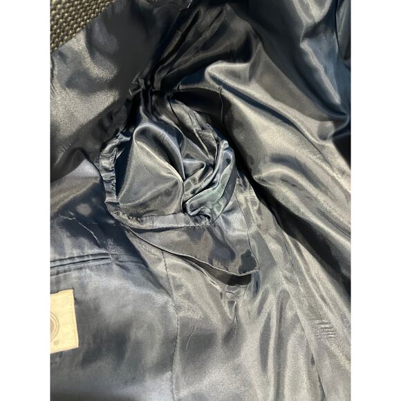 Vintage Bert Pulitzer HOUNDSTOOTH Tweed Wool Blend Sport Coat Jacket Men's 42 - Picture 11 of 16